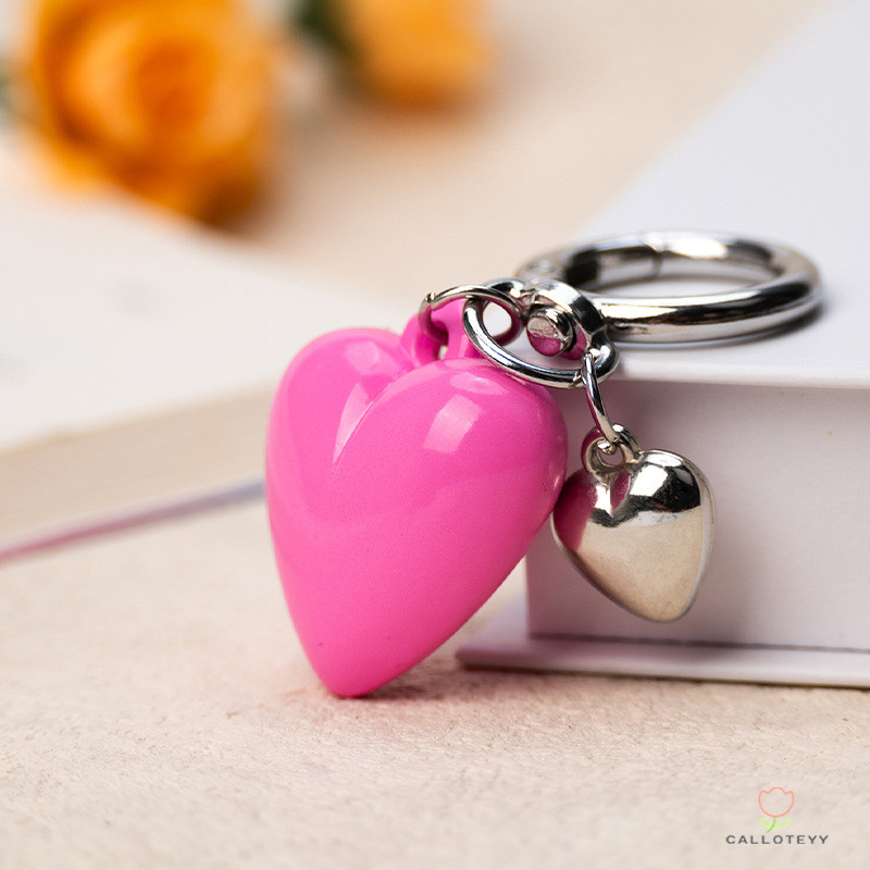 เคสโทรศัพท์ DIY จี้ตกแต่งรูปหัวใจสร้างสรรค์ พวงกุญแจ กระเป๋า จี้กุญแจรถ-CY