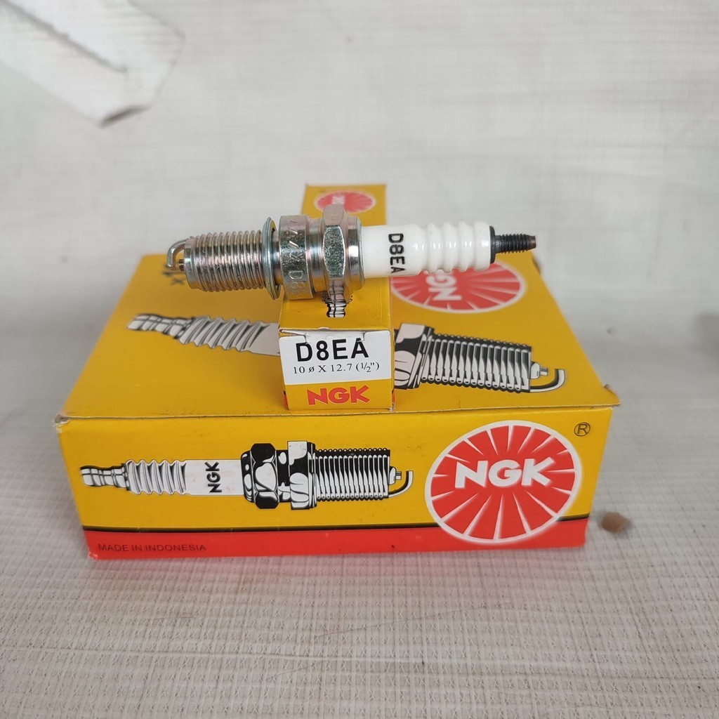 NGK D8EA SPARK PLUG (GL PRO MEGA PRO TIGER THUNDER 250 SCORPIO) (SM)