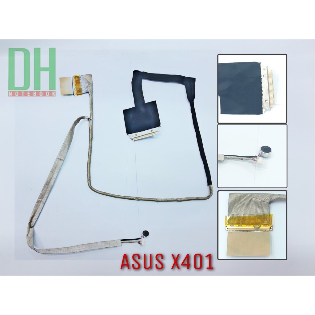 อะไหล่ สายแพรจอ โน๊ตบุ๊ค Asus x401 Laptop Video Cable
