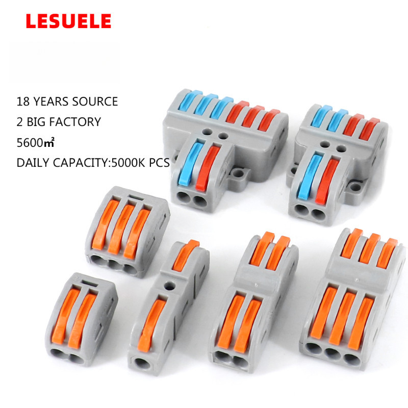Lesu quick Wire Terminal connector Universal สายไฟ 32A quick connector - รูปที่ 5