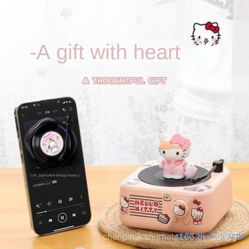 CPSM  In Stock Free Shipping  hellokittyWireless Bluetooth Speaker MiPortable Bluetooth Speaker Hello Kitty Bluetooth Speaker Creative Speaker Birthday Gift Boys and Girls Girlfriends Couple Bluetooth Speaker CP