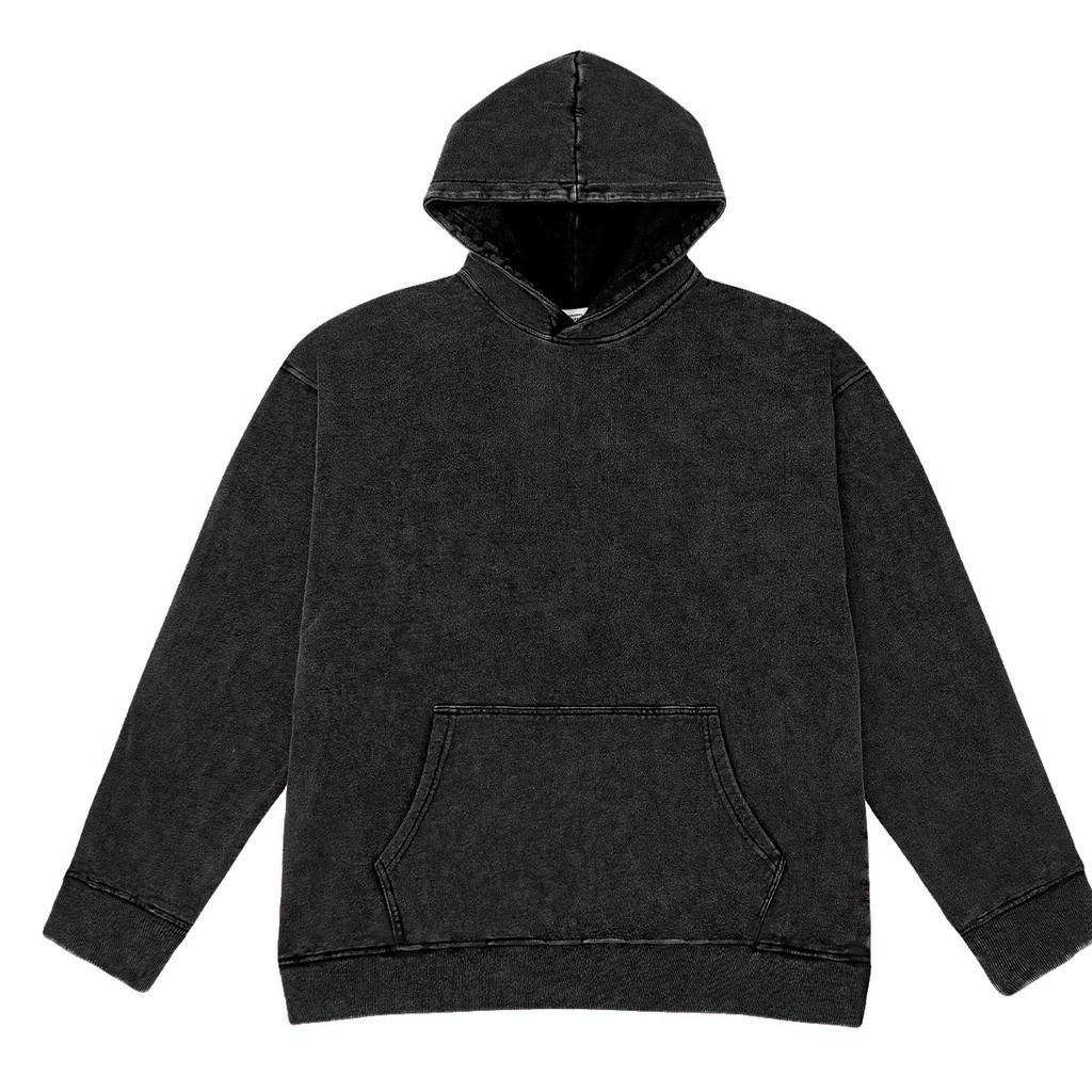 ETAI Mens American High Street Wear Retro Fried Flower Sweatshirt Mens Casual Hoodie MS8U