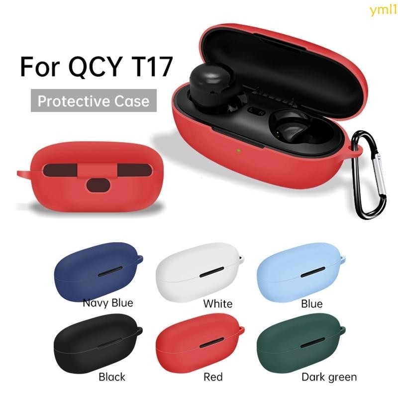 Yml1 เคสซิลิโคน ซักได้ สําหรับหูฟัง QCY T17