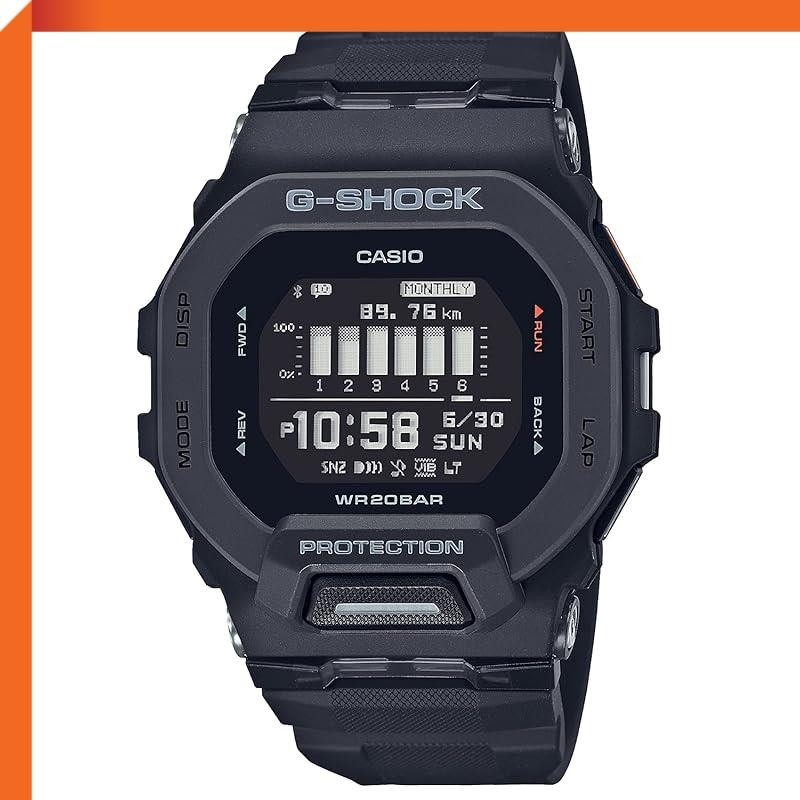 【ส่งตรงจากญี่ปุ่น】[Casio] นาฬิกาข้อมือ G-Shock GBD-200-1JF สีดํา สําหรับผู้ชาย
