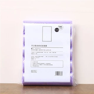 Hithome [1 แพ็ค 5 ม้วน] ถุงขยะแบบม้วน บางเหนียว สำหรับใช้ในบ้าน คุ้มค่า ราคาถูก