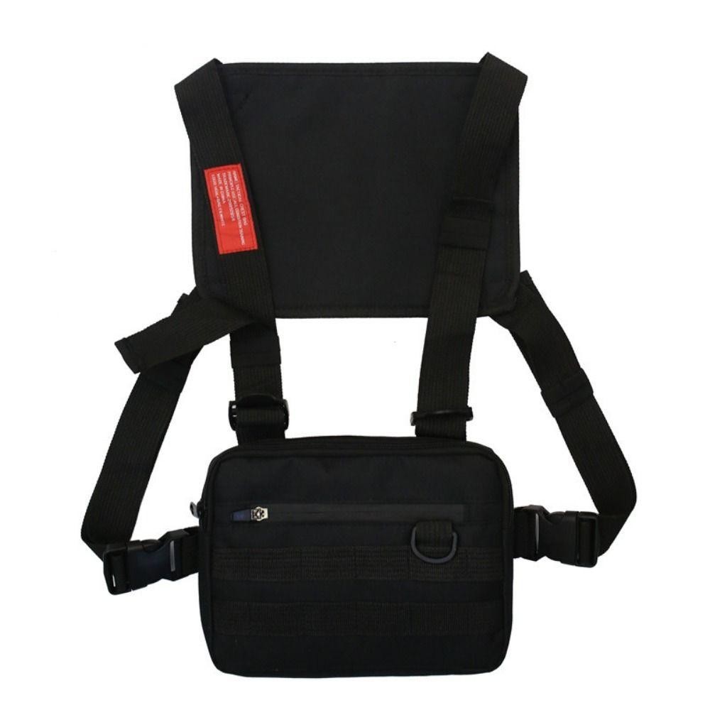 Rose Men 's Chest Rig Bag, Wear resistant Vest Bag, กันน ้ ําความจุขนาดใหญ ่ ชาย Fanny Pack