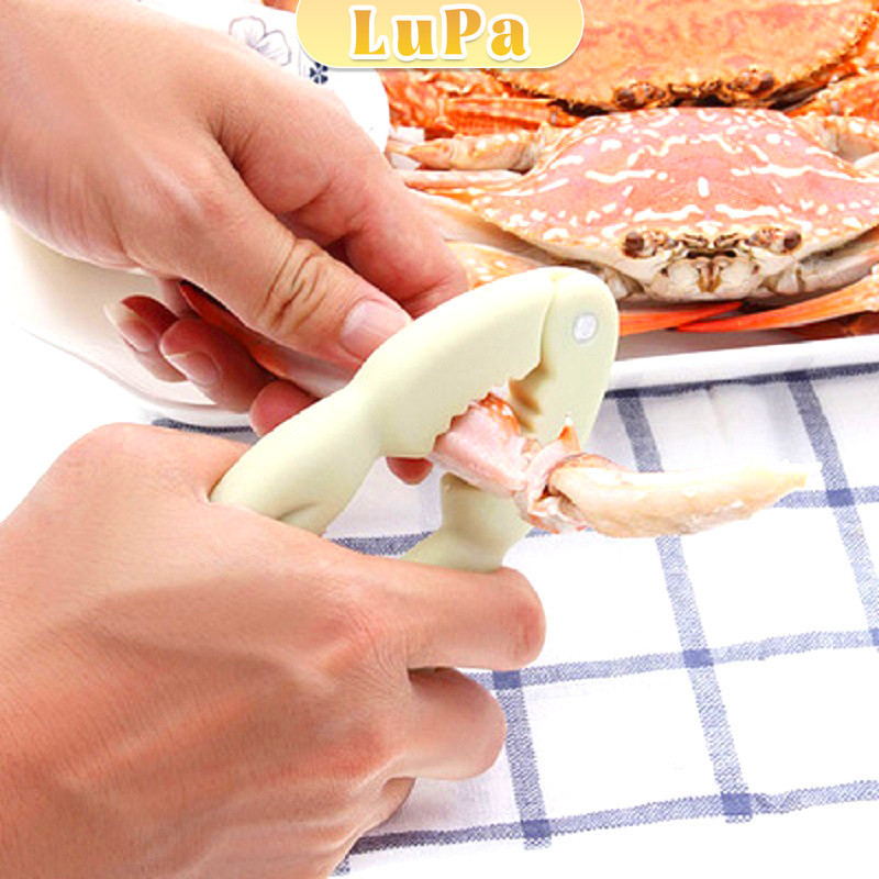 LuPa ที่หนีบก้ามปู และถั่ว อุปกรณ์แกะอาหารทะเล  อุปกรณ์แกะปู Crab clip - รูปที่ 2