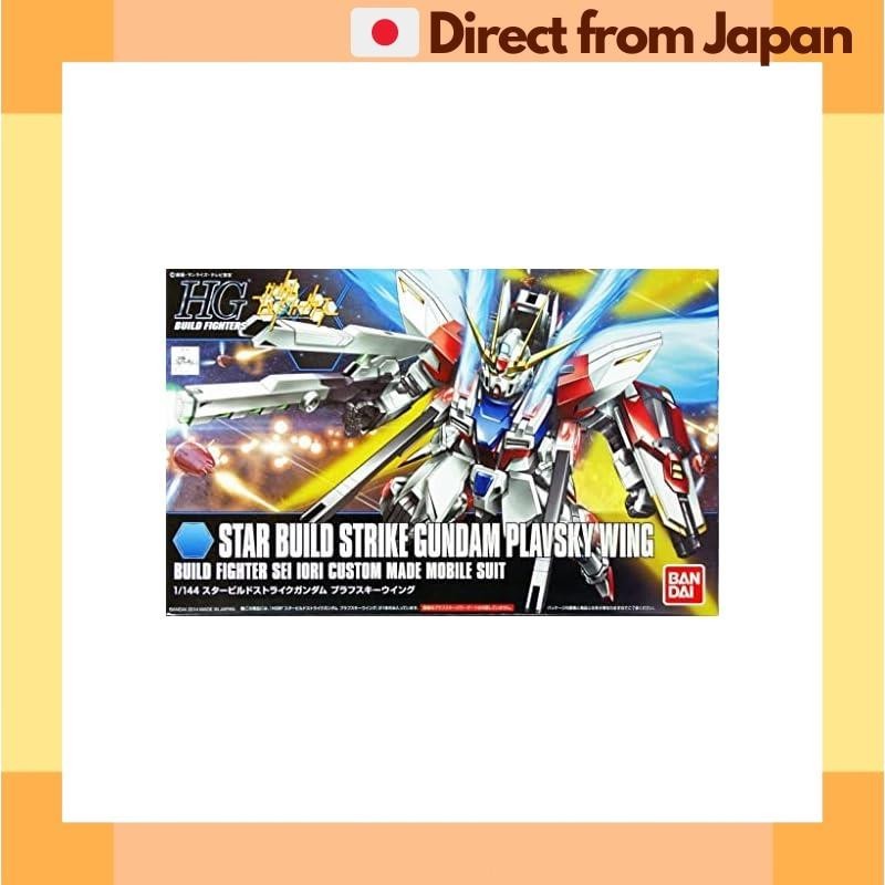 [ส่งตรงจากญี่ปุ่น] Bandai SPIRITS HGBF 1/144 Star Build Strike Gundam Plafusky Wing (เครื่องต่อสู้กันดั้ม)
