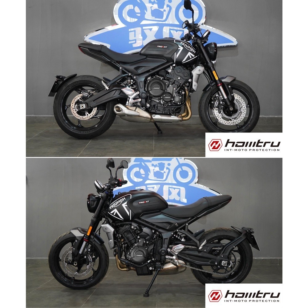 JHMOTO เหมาะสําหรับ trident660 trident 660 trident 660 2021+ GBRacing 发动机盖 drop สําหรับ