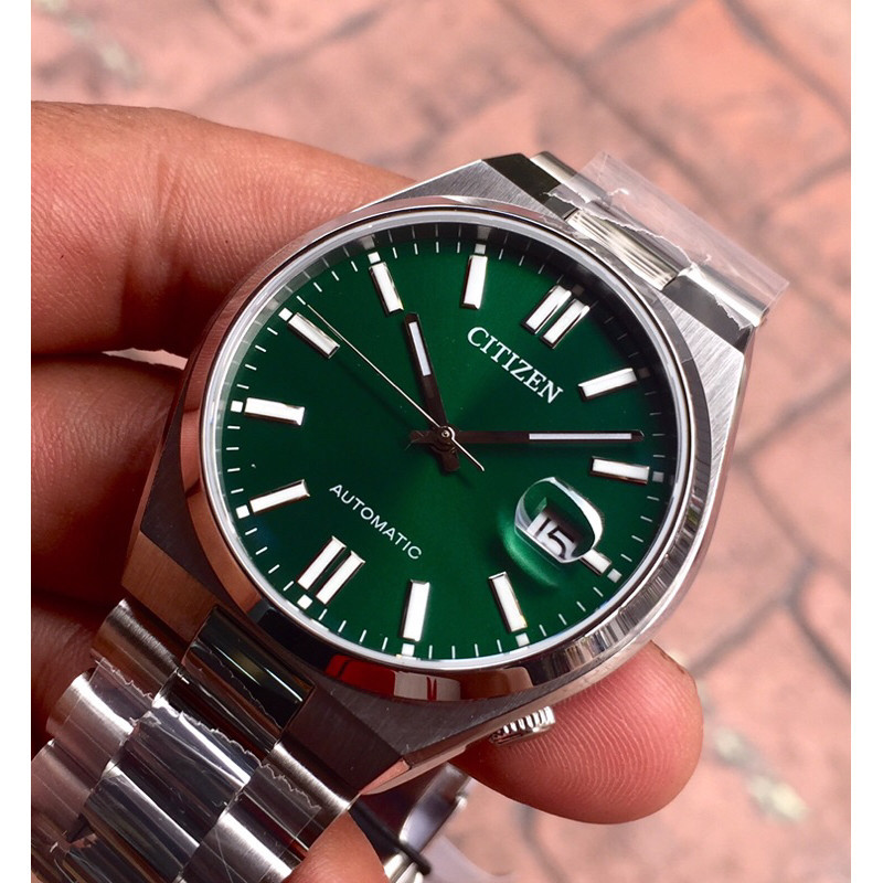 นาฬิกาข้อมือ Citizen Automatic Stainless Steel Men’s Watch NJ0150-81x