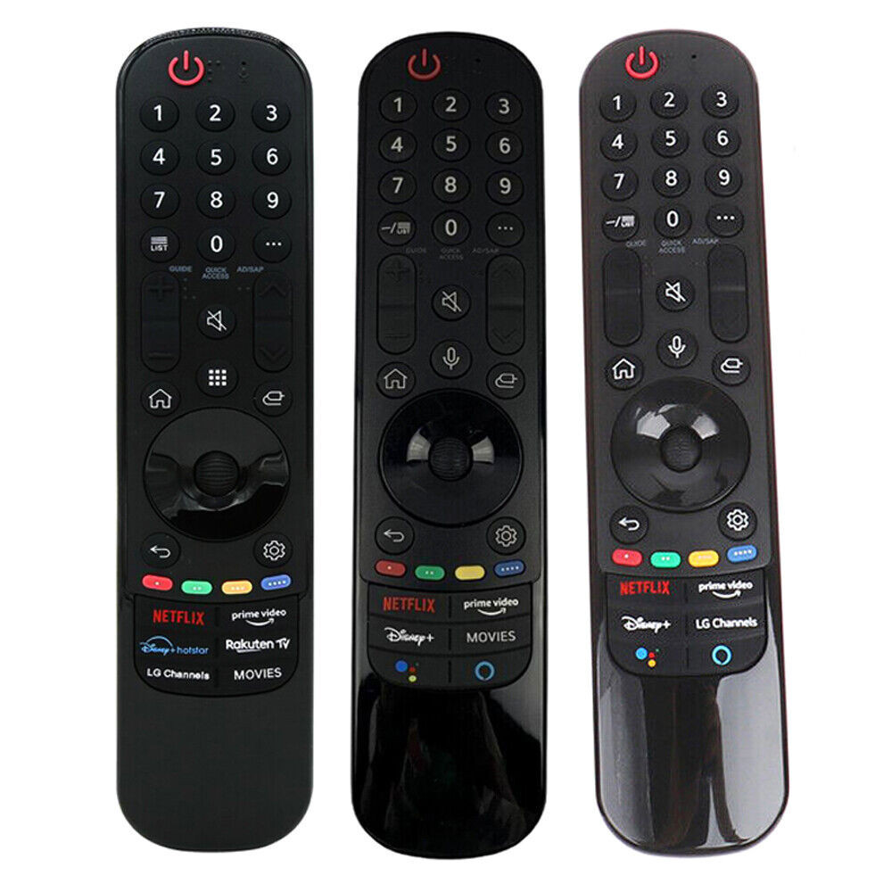ใหม่เปลี่ยน MR21GA สําหรับ LG 2021 QLED TV รีโมทคอนโทรลอินฟราเรด Netflix AN-MR21GA