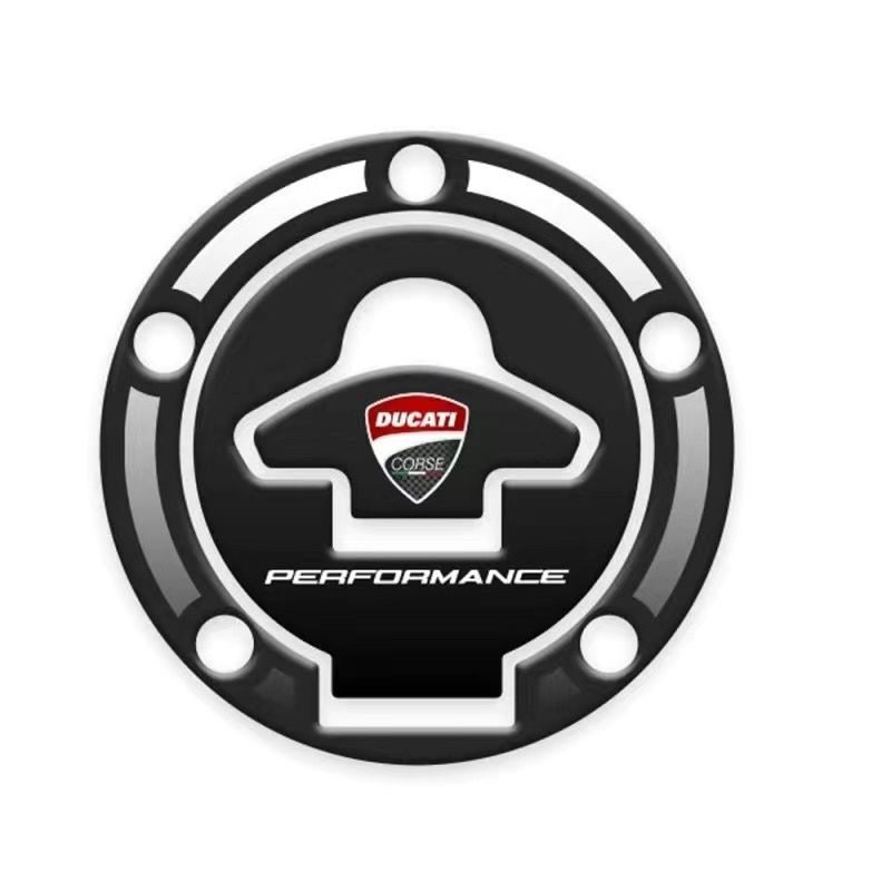 สติกเกอร์ติดฝาถังน้ํามันรถจักรยานยนต์ ทรงกลม ดัดแปลง สําหรับ Ducati Monster 950 939 821 797 1200