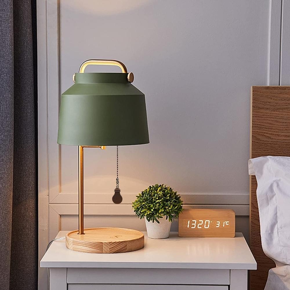 SIO ชุดโซ่ดึงไฟ, ตัวขยายโซ่พัดลมเพดานโลหะผสมสังกะสี 2 ชิ้น, หลอดไฟรูปพัดลมพัดลมเพดานรูปพัดลมโซ่พัดลม - รูปที่ 4