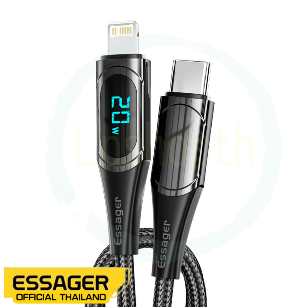 ESSAGER Charger 20w สายusb charger essager สายชาร์จเร็ว adapter usb type-c