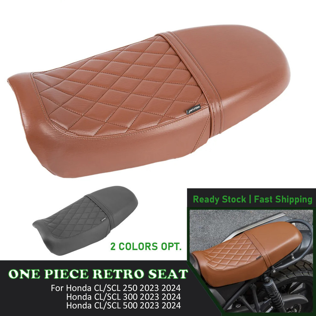 CL250 CL300 CL500 One Piece Retro เบาะรองนั่งสําหรับ Honda CL SCL 250 300 500 2023 2024 คนขับด้านหน้