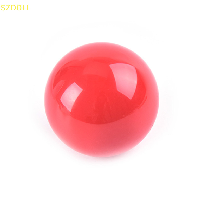 [cxSZDOLL] ลูกบอลสนุ๊กเกอร์เรซิ่น สีแดง 52.5 มม. 1 ชิ้น