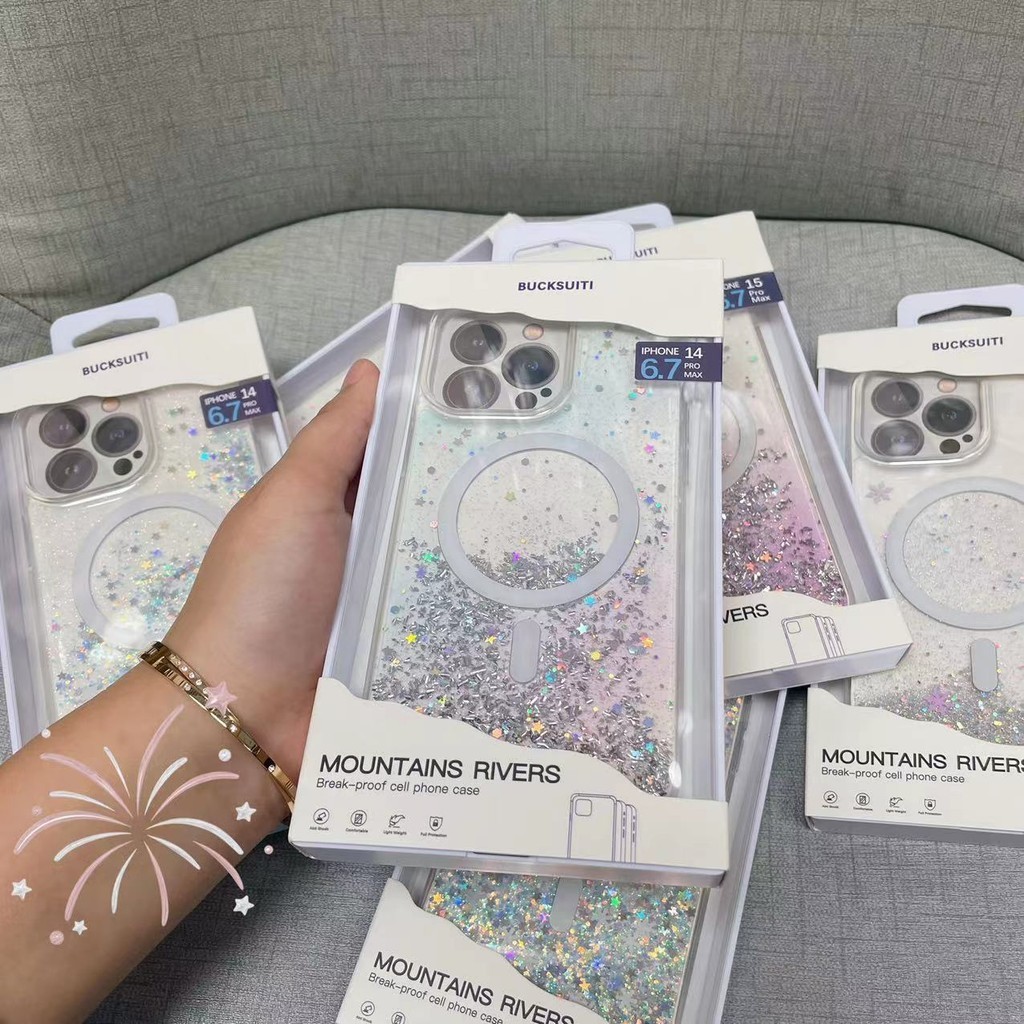 เคสโทรศัพท์มือถือแบบใส ไล่โทนสี ไล่โทนสีชมพู สําหรับ iPhone 15 Pro Max 14 Pro