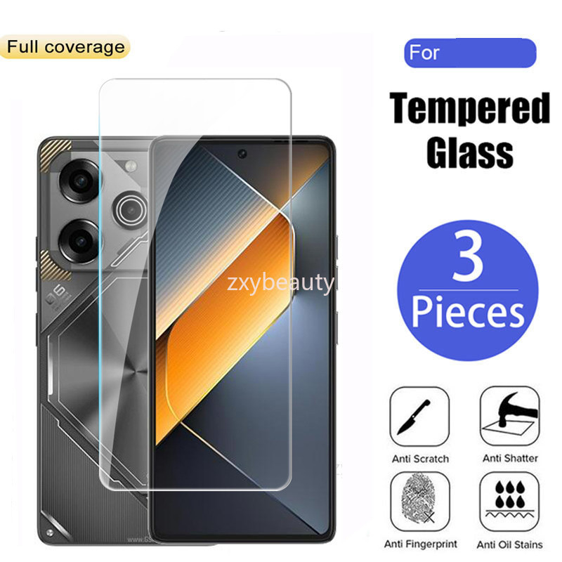 ฟิล์มกระจกนิรภัยกันรอยหน้าจอ แบบใส สําหรับ Pova 6 Pro 5 4G 5G 2024 Pova6 Pova5 Pova5Pro 5Pro 6pro Po