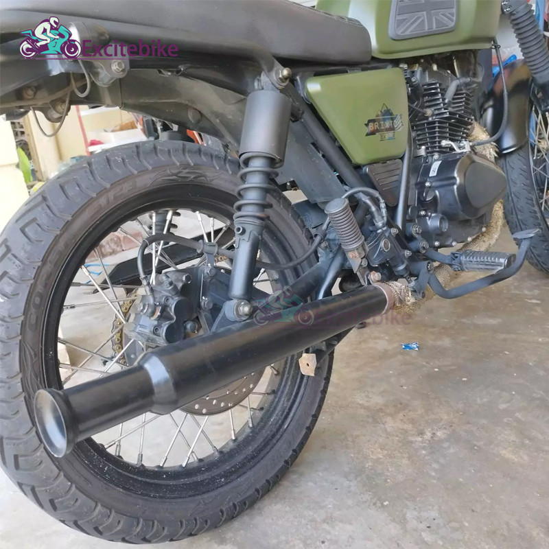 ท่อไอเสียรถจักรยานยนต์ ระบบดัดแปลง CAFE RACER CMC CG CB ขนาด 38 40 43 45 มม.