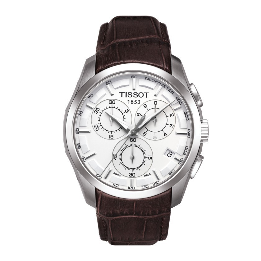 ของแท้ tissot watch Tisot couturier Chronograph T0356171603100