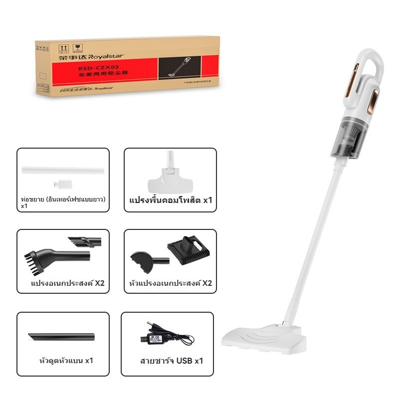 9in1 เครื่องดูดฝุ่นไร้สาย 30000Pa แรงดูดสูง UV99% กําจัดไรฝุ่นเหมาะสําหรับอพาร์ทเมนท์ขนาดเล็กเครื่อง