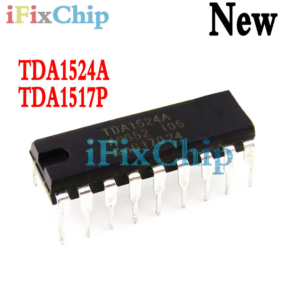 TDA1524A DIP18 TDA1524 10pcs 1524A TDA1517P YD1517P TDA1517 ยี่ห้อ tta