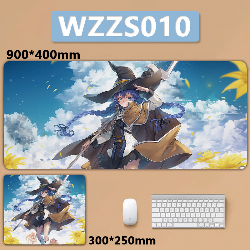 60x30 ซม. Mushoku Tensei Jobless Reincarnation Eris Roxy Sylphiette Rudeus XXL แผ่นรองเมาส์ คีย์บอร์