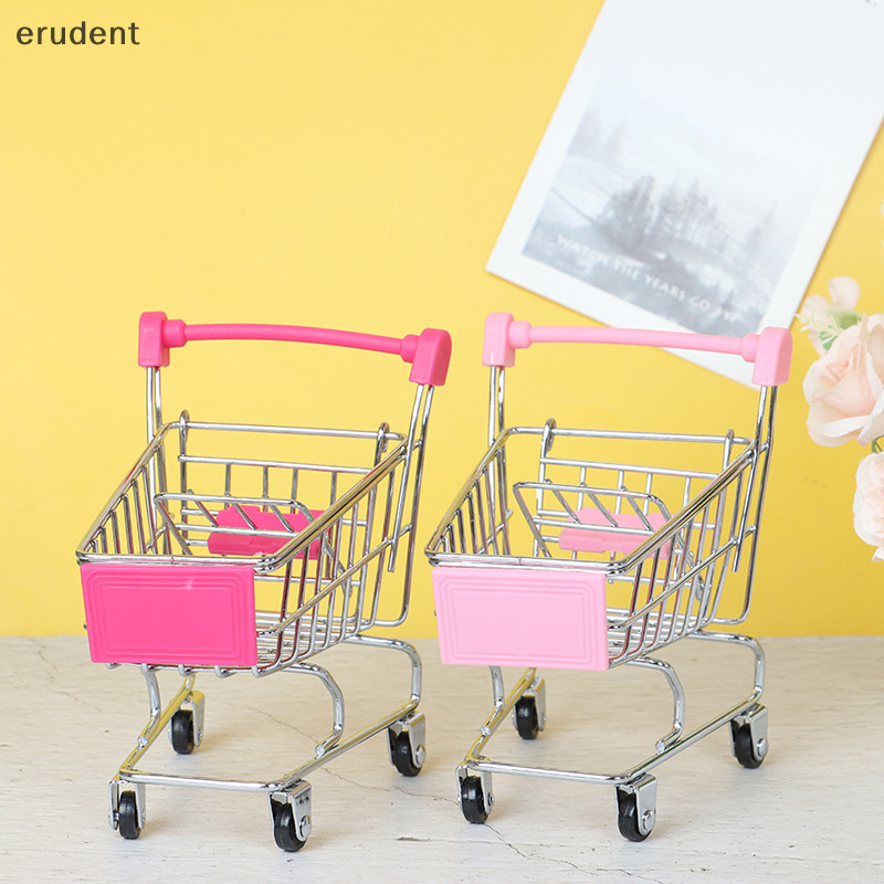 Erudent รถเข็นช้อปปิ้งซูเปอร์มาร์เก็ต ขนาดเล็ก 1 ชิ้น