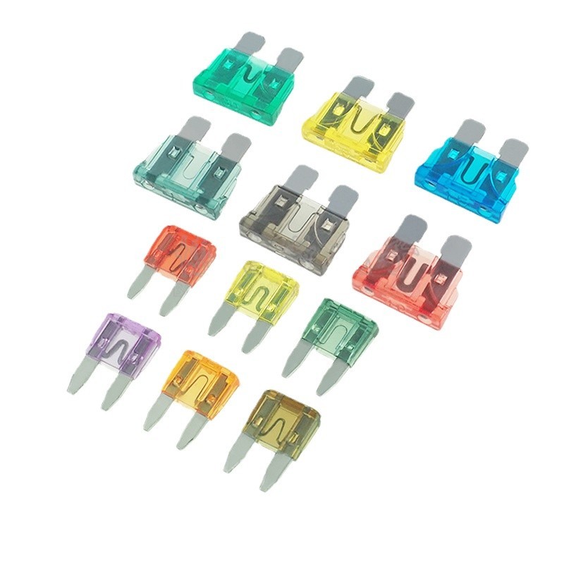 ฟิวส์แทรก ขนาดเล็ก กลาง 4S 1A 2A 3A 5A 7.5A 10A 20A 25A 30A 35A ขนาดเล็ก 40A 2A สําหรับรถยนต์