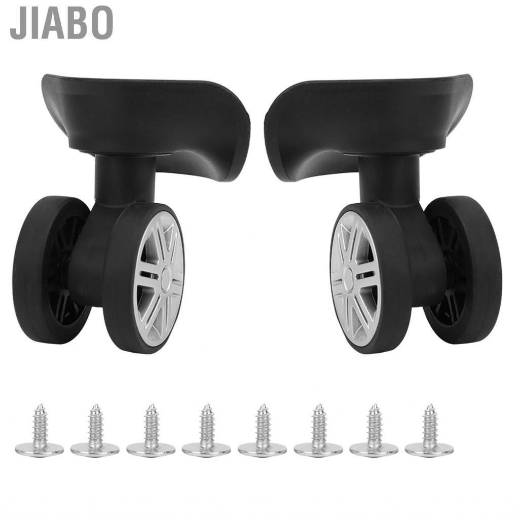 Jiabo 1 Pair Luggage Suitcase Wheels Travel Wheel Spare Part Replacement