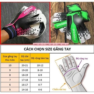 5 สี ถุงมือผู้รักษาประตูฟุตบอล Football Glove