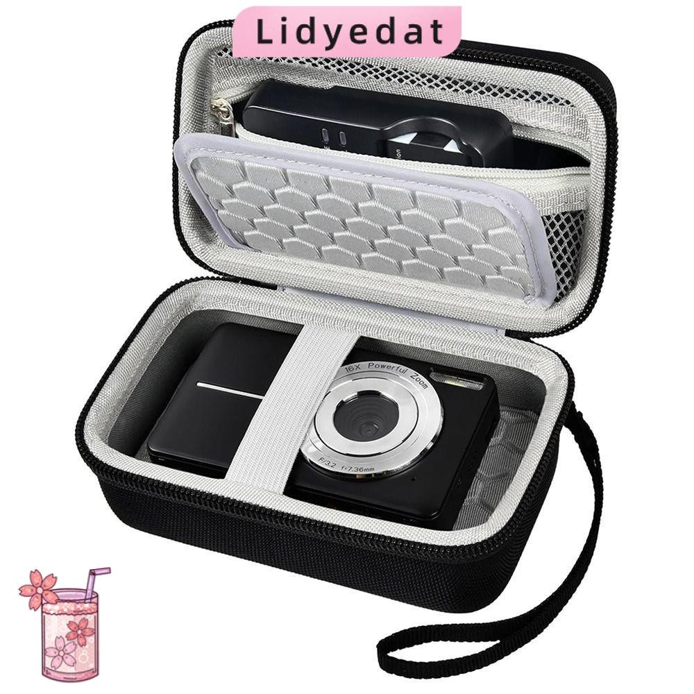 Lidyedat165 Camera Storage Holder, Compact Universal Camera, กันกระแทกกันน้ําสําหรับ Kodak Pixpro/ PowerShot ELPH 180/190 / DSCW800 / DSCW830