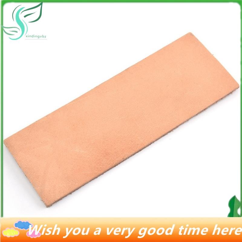 ^Star^ Leather Knifeboard Polishing Sharpener Stone Leather Sharpening Plate Honing Strop Compound G