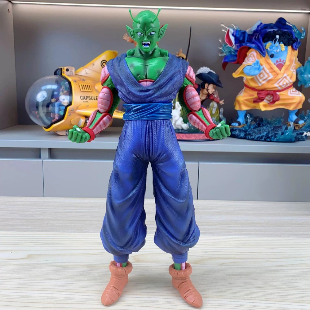 35 ซม.DRAGON BALL Piccolo อะนิเมะคอสเพลย์ Saiyan Action Figure รุ่น Q ตุ๊กตาของขวัญเด็กตกแต่งรถเครื่องประดับของเล่นคอลเลกชันตกแต่งบ้านประติมากรรมMLML