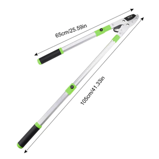 กรรไกรตัดกิ่งไม้ ด้ามอลูมิเนียม ยืดได้ SK-5 Blade LP-550 กรรไกรตัดกิ่งไม้ ด้ามยาว กรรไกรตัดแต่งกิ่ง ยืดหดได้ 68-103 ซม
