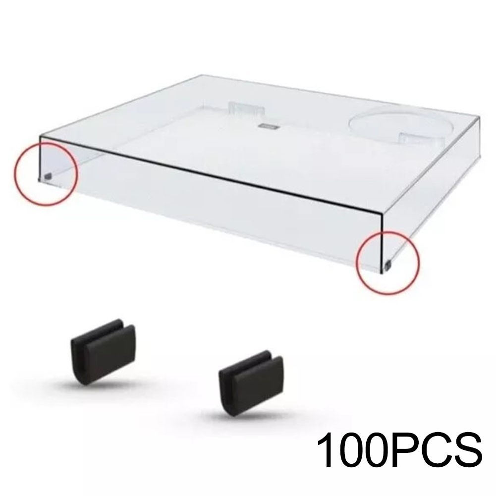 Technics สําหรับ SL-1200 สําหรับ SL-1210 ฝาปิดฝุ่นยางเท้า/ฟุตมุม Dampers