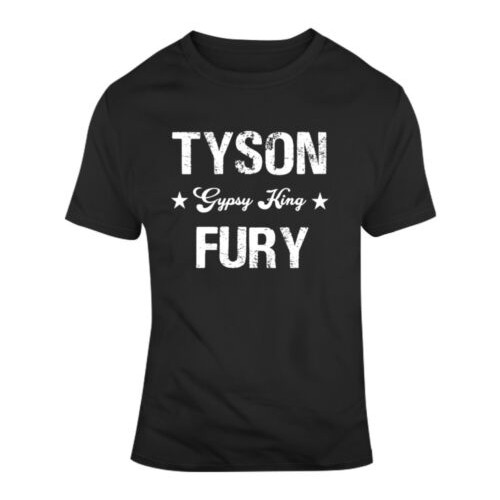 Tyson Fury Gypsy King Boxing Fan T cotton