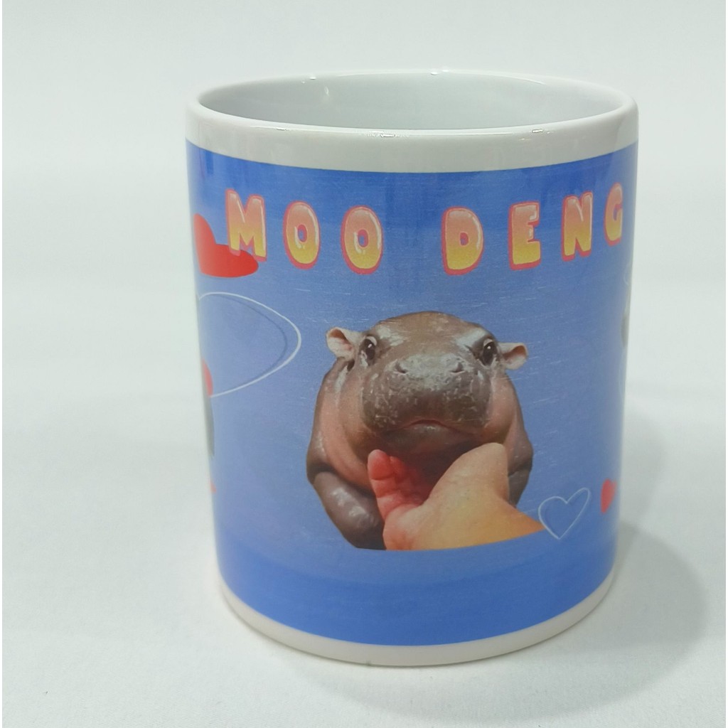 หมูเด้ง เซรามิค CUP ของที่ระลึก แก้วมัค แก้วกาแฟ ชา 11 Oz