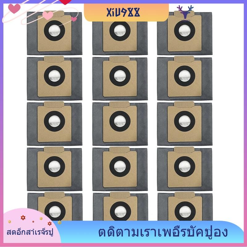 [xiu988.th] สําหรับ Eufy X8 Pro, X10 Pro Omni ถุงเก็บฝุ่นเปลี่ยนกระเป๋าอุปกรณ์เสริมอะไหล่