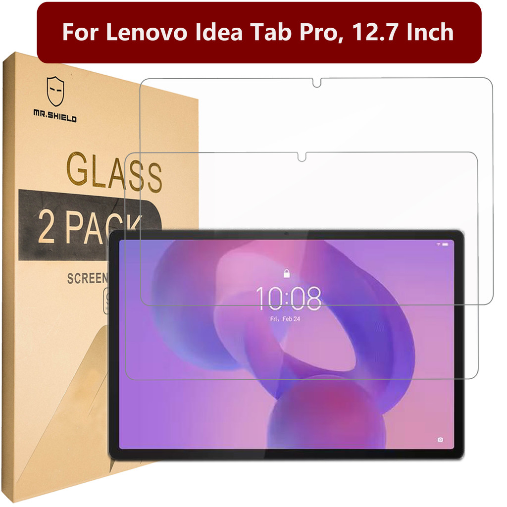 1-2 ชิ้นกระจกนิรภัยป้องกันหน้าจอสําหรับ Lenovo Idea Tab Pro 12.7 2025 นิ้ว TB373FU ฟิล์มแก้ว