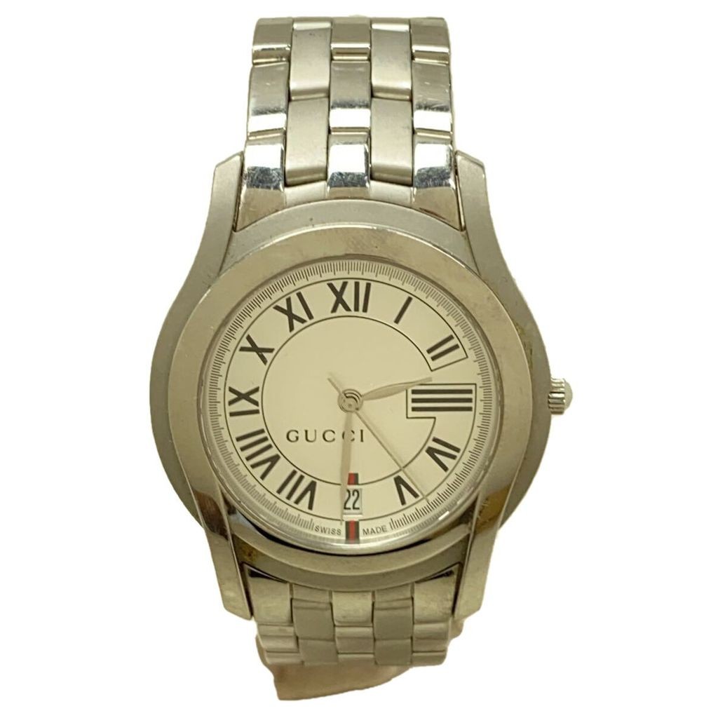 Gucci Mens Quartz Watch Analog -- SLV 5500 Direct from Japan มือสอง
