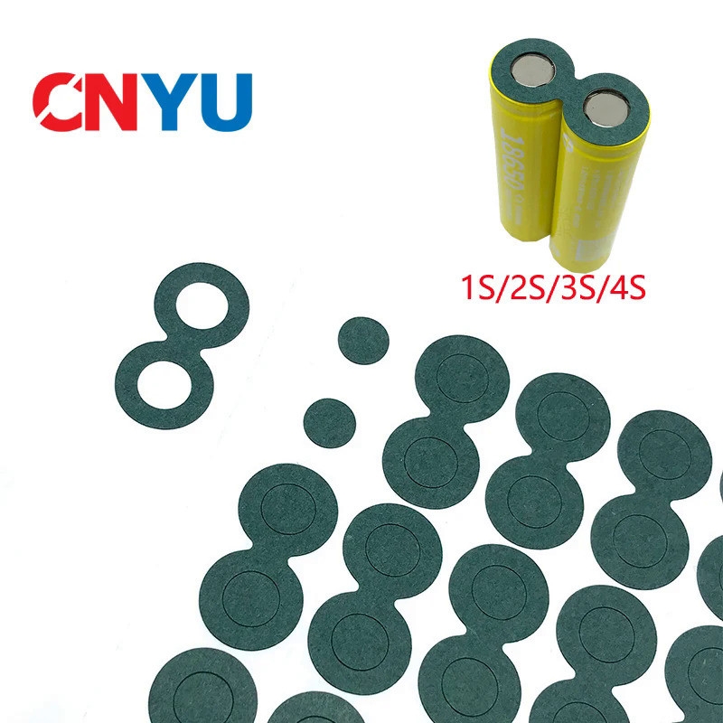 1S/2S/3S/4S 18650 Li-ion Battery Insulation Gasket Pack Cell Barley Adhesive Paper Glue Fish Electro