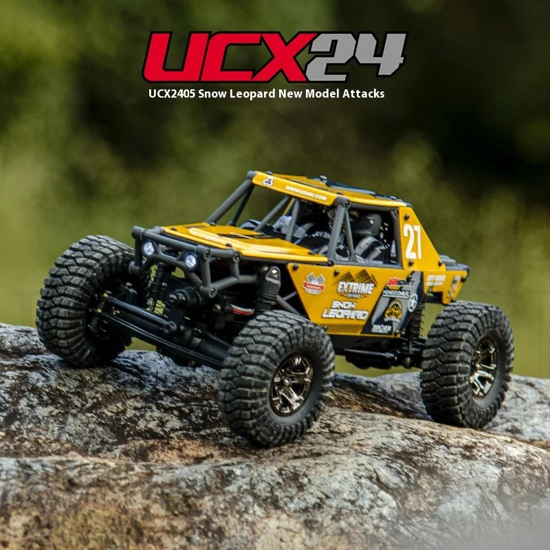 Udirc ucx24 ucx2405 1/24 RC Crawler brushless/brushed Motor 4WS MINI ROCK Crawler 3-Speed Transmissi