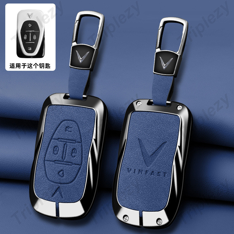 สังกะสีอัลลอยด์ฝาครอบเปลือกป้องกัน Fob สําหรับ VinFast VF 6 7 8 9 e34 VF6 VF7 VF8 VF9 VF31 VF32 VF33