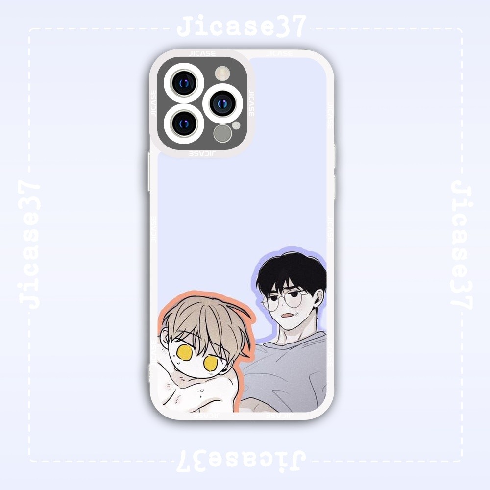 เคสไอโฟน Square Edge Samsung Xiaomi Oppo Manhwa boylove Checkmate Eung vs Lee Soohyun