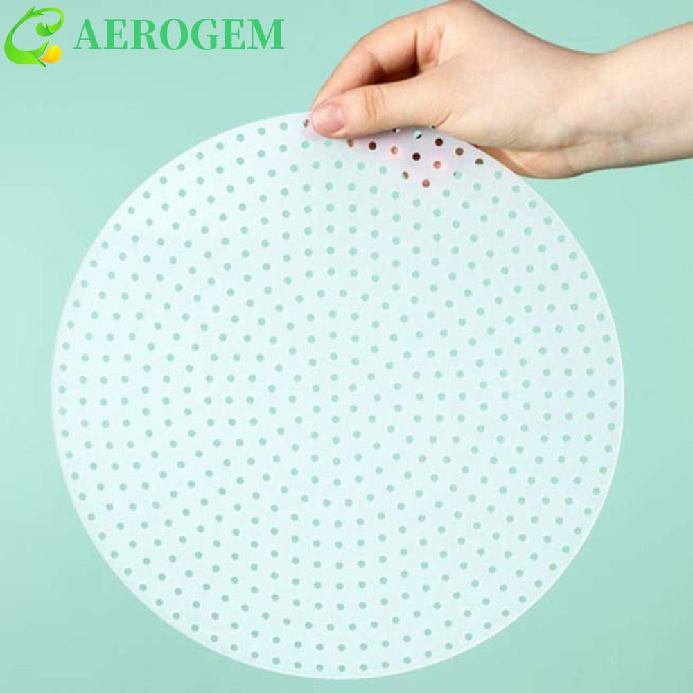 Aerogem แผ่นรองไม่ติด, หม้อหุงข้าวแบบยืดหยุ่นตัดได้, เสื่อหม้อนึ่งทรงกลมทนอุณหภูมิสูงแบบหนาเชิงพาณิชย์