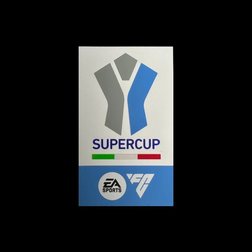 Official Italian SUPERCUP EA SPORTS 2025 Patch (INTER Milan Vs AC Milan)
