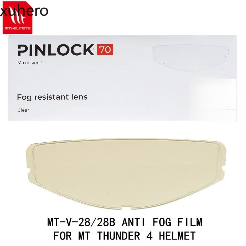 Thor4Helmet สติ๊กเกอร์ป้องกันหมอก MT-V-28Lens ฟิล์มป้องกันหมอก MT THUNDER 4/Stinger2MT