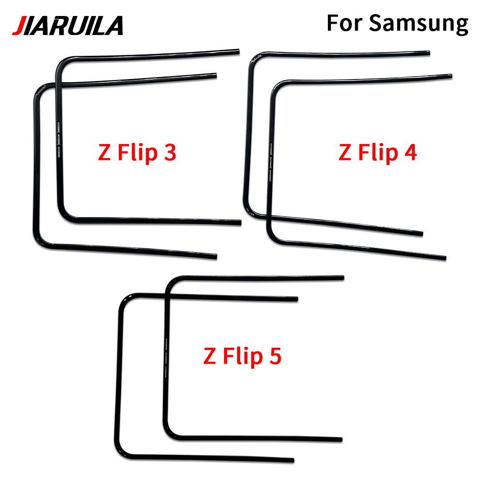 กรอบกลางสําหรับ Galaxy Z Flip 3 4 5 กรอบกลางผู้ถือที่อยู่อาศัยด้านข้างฝาครอบ bezel อะไหล่ซ่อม