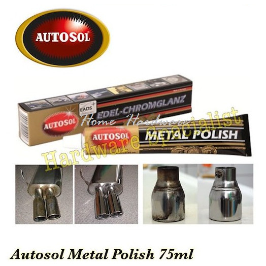 Broz Autosol Metal Polish 75ml โลหะแท่ง ~Haha Home Hardware~